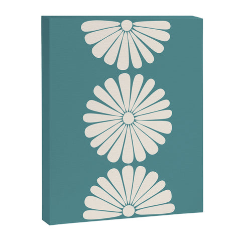 Colour Poems Retro Daisy XXIII Art Canvas