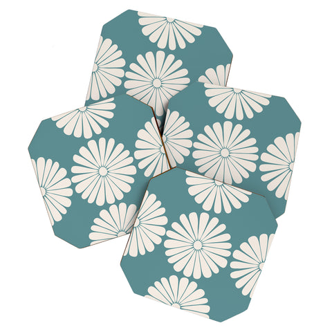 Colour Poems Retro Daisy XXIII Coaster Set