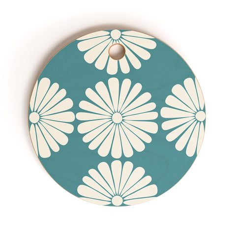 Colour Poems Retro Daisy XXIII Cutting Board Round
