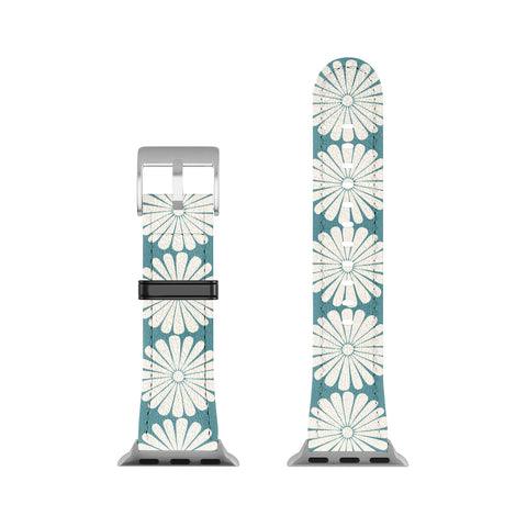 Colour Poems Retro Daisy XXIII Apple Watch Band