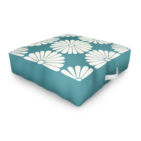 Colour Poems Retro Daisy XXIII Outdoor Floor Cushion