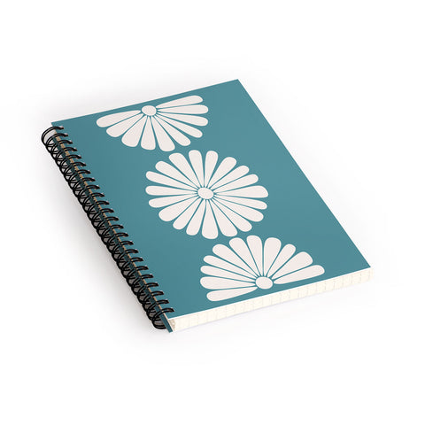 Colour Poems Retro Daisy XXIII Spiral Notebook