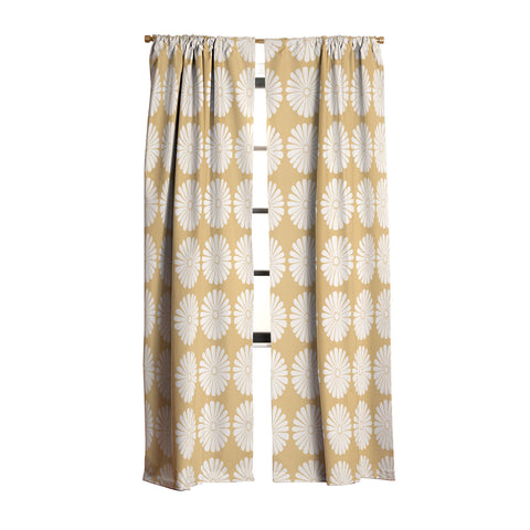 Colour Poems Retro Daisy XXIV Blackout Window Curtain