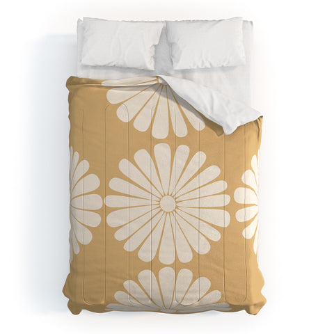 Colour Poems Retro Daisy XXIV Comforter