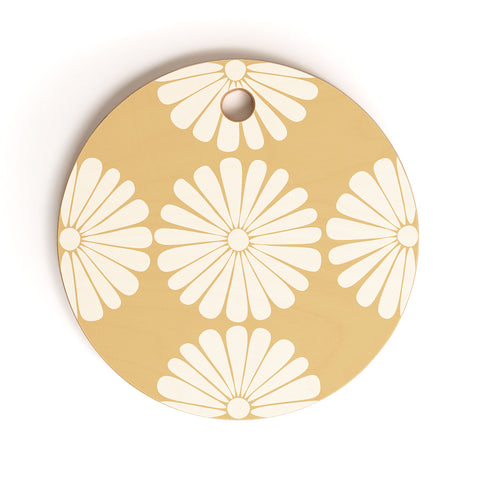 Colour Poems Retro Daisy XXIV Cutting Board Round