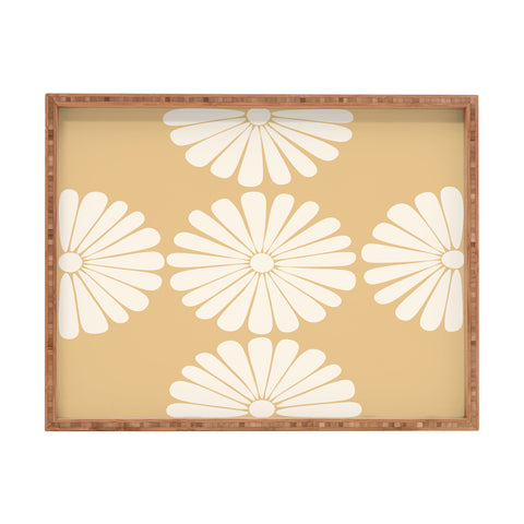Colour Poems Retro Daisy XXIV Rectangular Tray