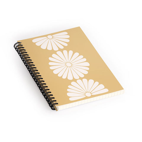 Colour Poems Retro Daisy XXIV Spiral Notebook