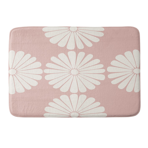 Colour Poems Retro Daisy XXVI Memory Foam Bath Mat