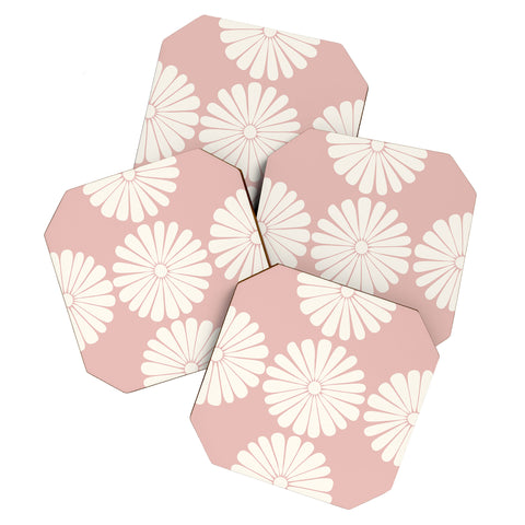 Colour Poems Retro Daisy XXVI Coaster Set