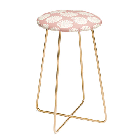Colour Poems Retro Daisy XXVI Counter Stool