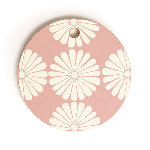 Colour Poems Retro Daisy XXVI Cutting Board Round
