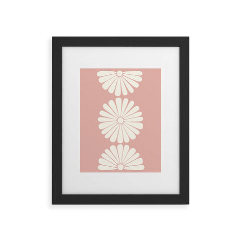 Colour Poems Retro Daisy XXVI Framed Art Print