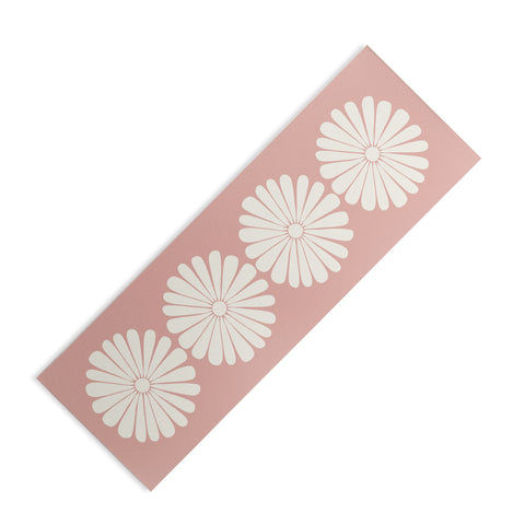 Colour Poems Retro Daisy XXVI Yoga Mat