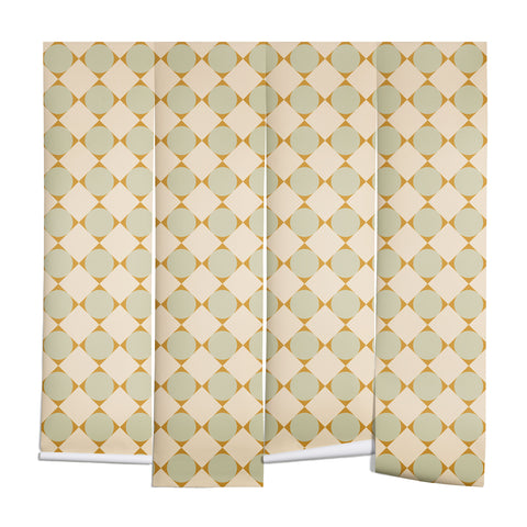 Colour Poems Retro Geometric Pattern III Wall Mural