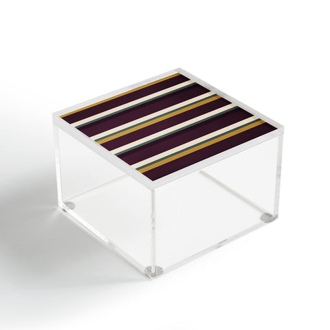 Colour Poems Retro Stripes XII Acrylic Box