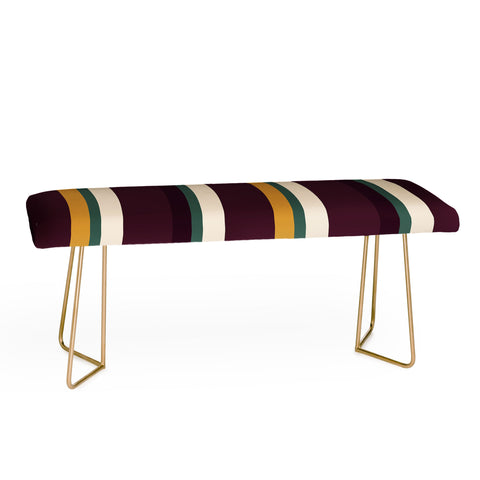 Colour Poems Retro Stripes XII Bench