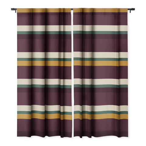 Colour Poems Retro Stripes XII Blackout Non Repeat