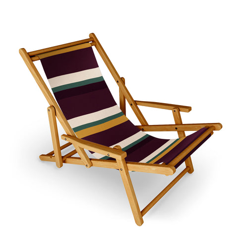 Colour Poems Retro Stripes XII Sling Chair