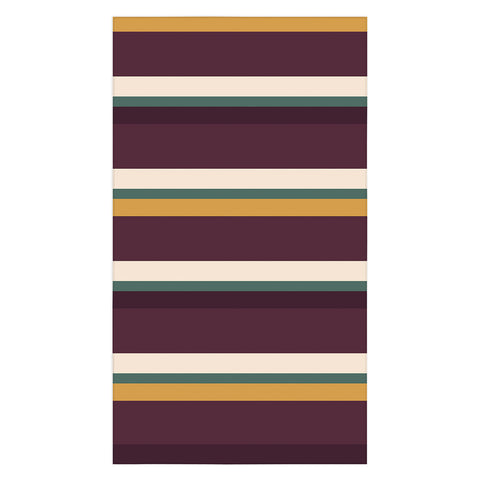 Colour Poems Retro Stripes XII Tablecloth