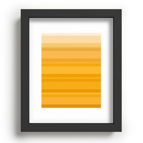 Colour Poems Retro Stripes XIV Recessed Framing Rectangle