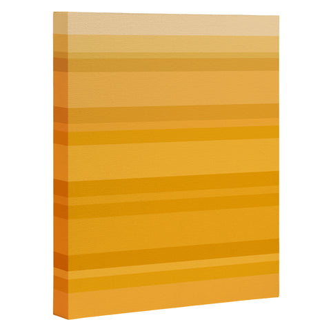 Colour Poems Retro Stripes XIV Art Canvas