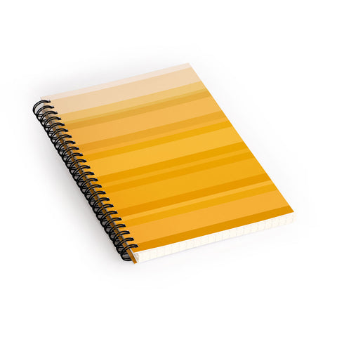 Colour Poems Retro Stripes XIV Spiral Notebook