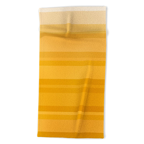 Colour Poems Retro Stripes XIV Beach Towel