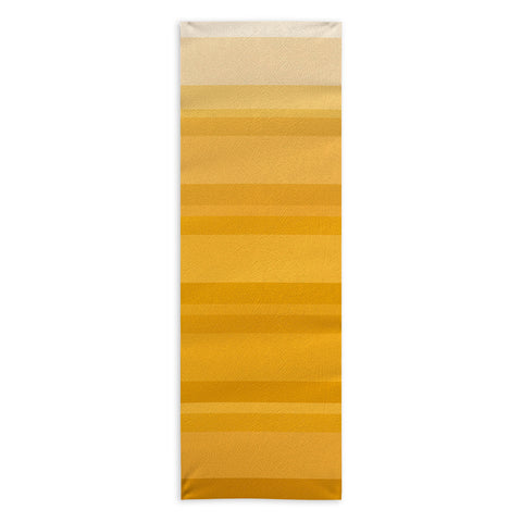 Colour Poems Retro Stripes XIV Yoga Towel