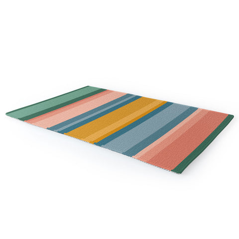 Colour Poems Retro Stripes XVI Area Rug