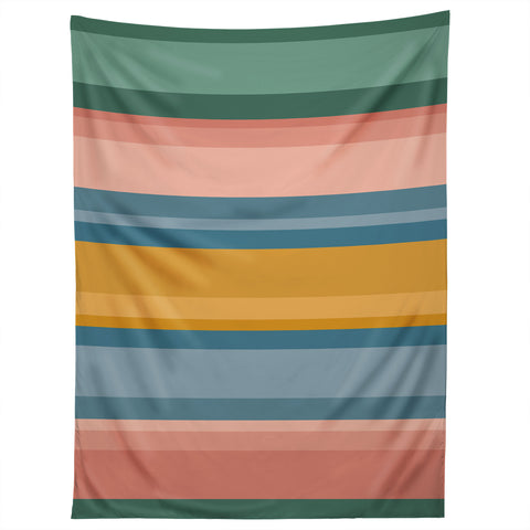 Colour Poems Retro Stripes XVI Tapestry