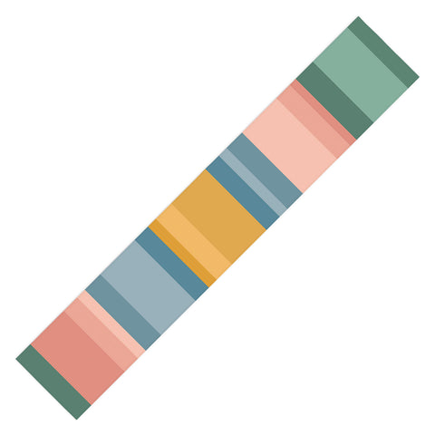 Colour Poems Retro Stripes XVI Table Runner