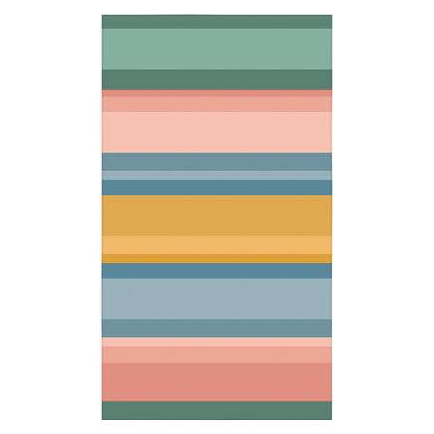 Colour Poems Retro Stripes XVI Tablecloth