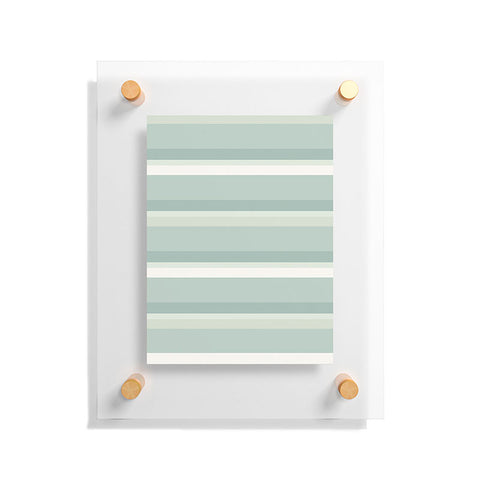 Colour Poems Retro Stripes XXIII Floating Acrylic Print