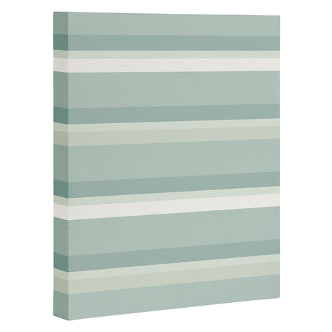 Colour Poems Retro Stripes XXIII Art Canvas
