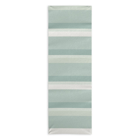 Colour Poems Retro Stripes XXIII Yoga Towel