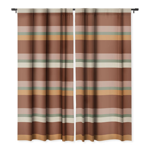 Colour Poems Retro Stripes XXIX Blackout Non Repeat