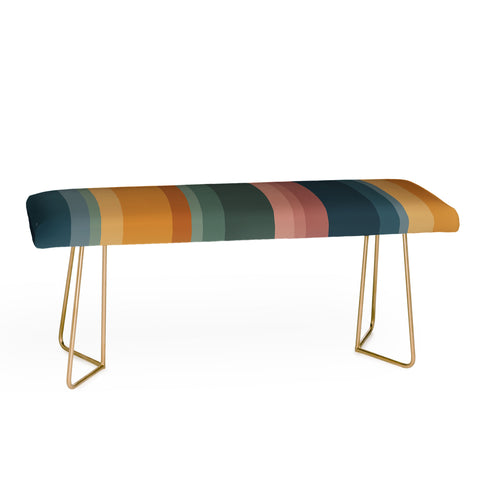 Colour Poems Retro Stripes XXVI Bench