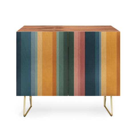 Colour Poems Retro Stripes XXVI Credenza