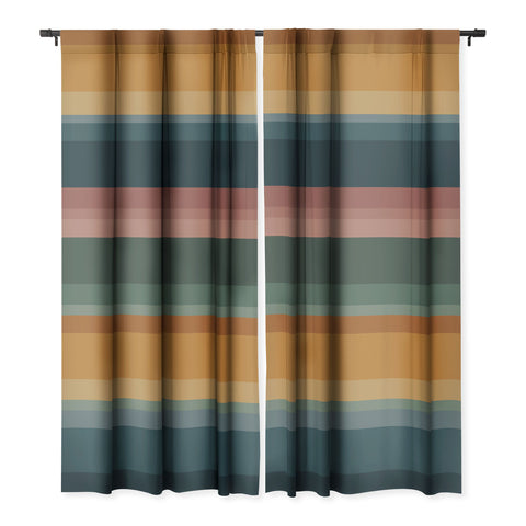 Colour Poems Retro Stripes XXVI Blackout Non Repeat