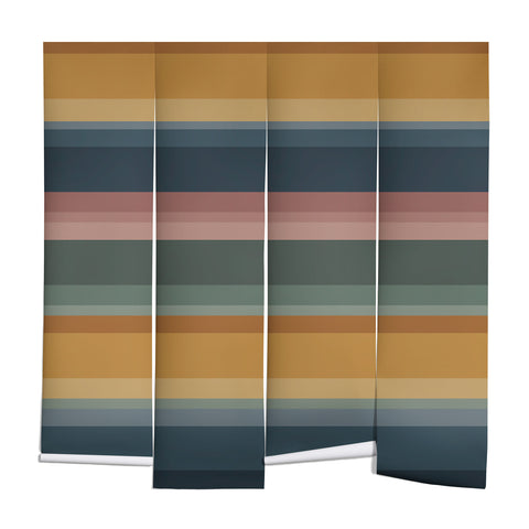 Colour Poems Retro Stripes XXVI Wall Mural