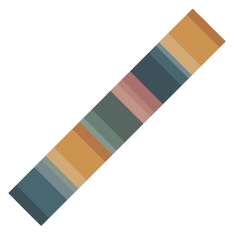 Colour Poems Retro Stripes XXVI Table Runner