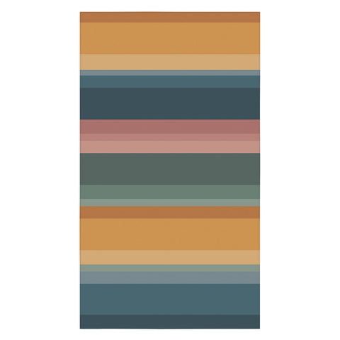 Colour Poems Retro Stripes XXVI Tablecloth