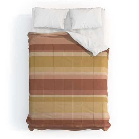 Colour Poems Retro Stripes XXXI Comforter