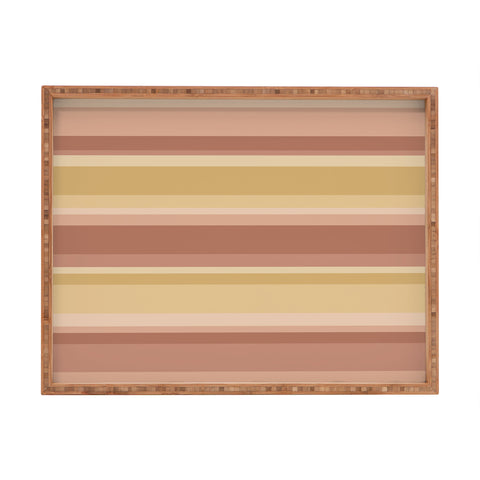 Colour Poems Retro Stripes XXXI Rectangular Tray