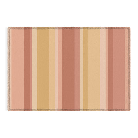 Colour Poems Retro Stripes XXXI Outdoor Rug
