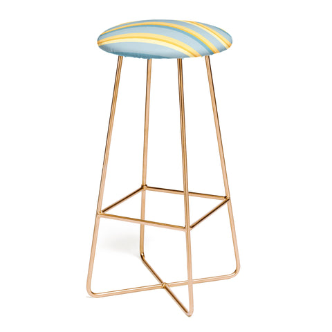 Colour Poems Retro Stripes XXXIII Bar Stool