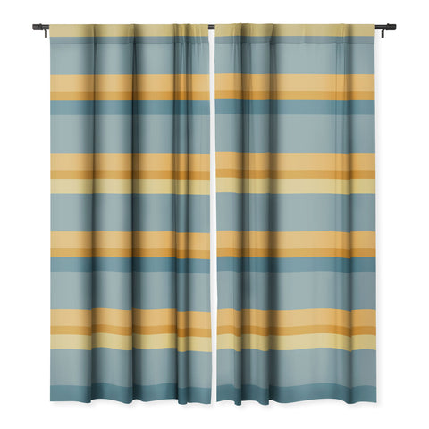 Colour Poems Retro Stripes XXXIII Blackout Non Repeat