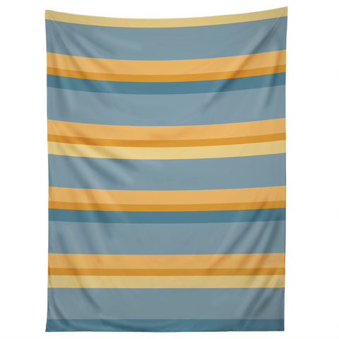 Colour Poems Retro Stripes XXXIII Tapestry