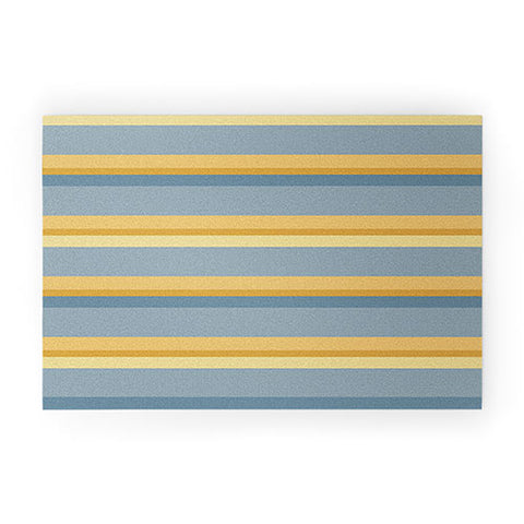 Colour Poems Retro Stripes XXXIII Welcome Mat