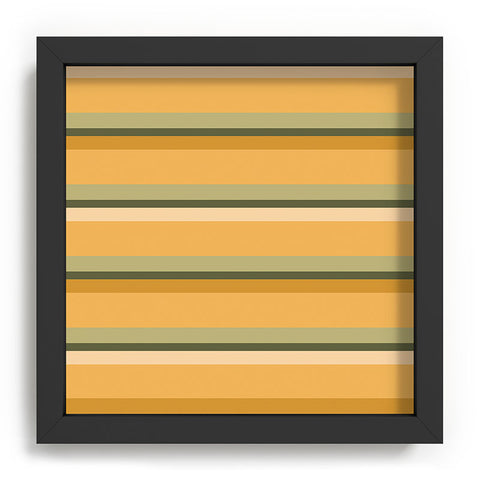 Colour Poems Retro Stripes XXXIV Recessed Framing Square